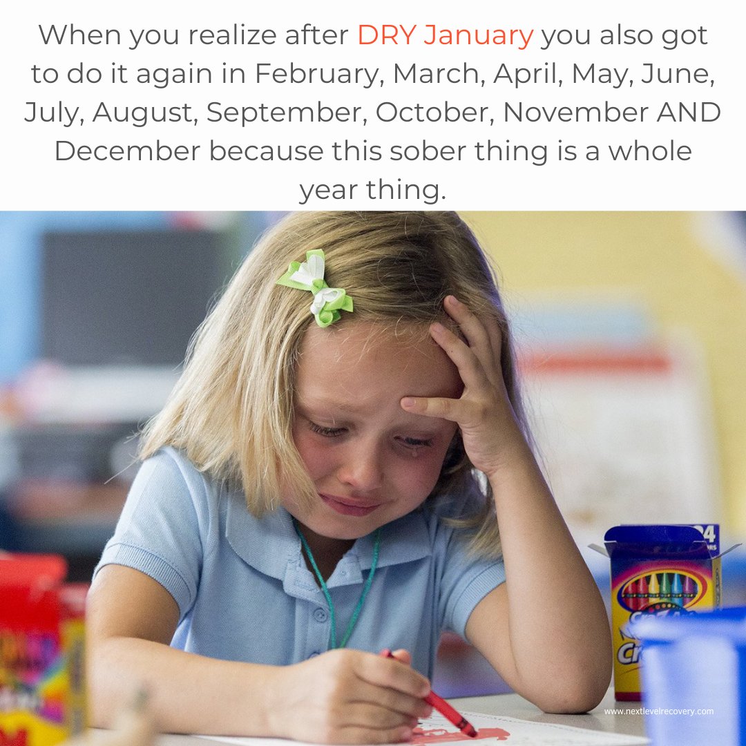 NextLevelUtah's tweet image. When you know you got to try harder than Dry January!😅 #sobermeme #soberhumor