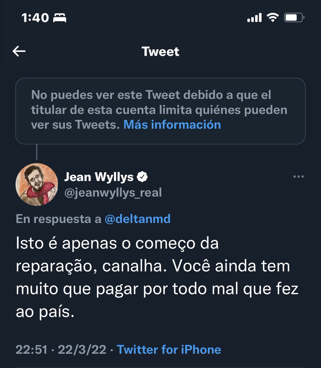 Jean Wyllys tweet media