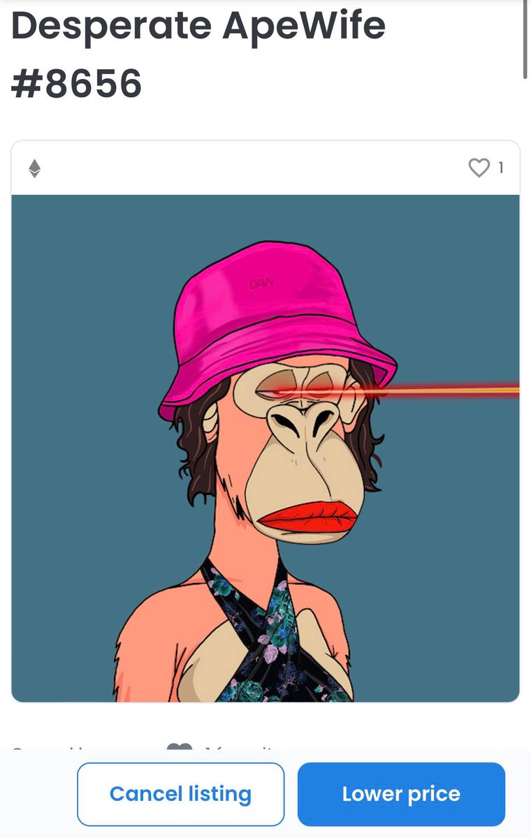 GinosajiBS (@ginosajibs) on Twitter photo My amazing DAW #8656 is up for sale!π¦
Need some liquidity to buy more!ππ
<a href="/DApeWives/">Desperate ApeWives</a>
opensea.io/assets/0xf1268β¦ My amazing DAW #8656 is up for sale!π¦
Need some liquidity to buy more!ππ
<a href="/DApeWives/">Desperate ApeWives</a>
opensea.io/assets/0xf1268β¦