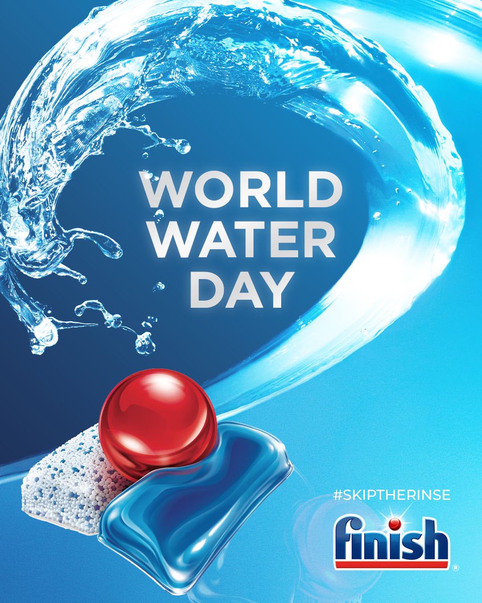 We are proud to celebrate #WorldWaterDay and advocate for responsibly managing our world’s water resources.   #SkipTheRinse and save water. Will you take the pledge?