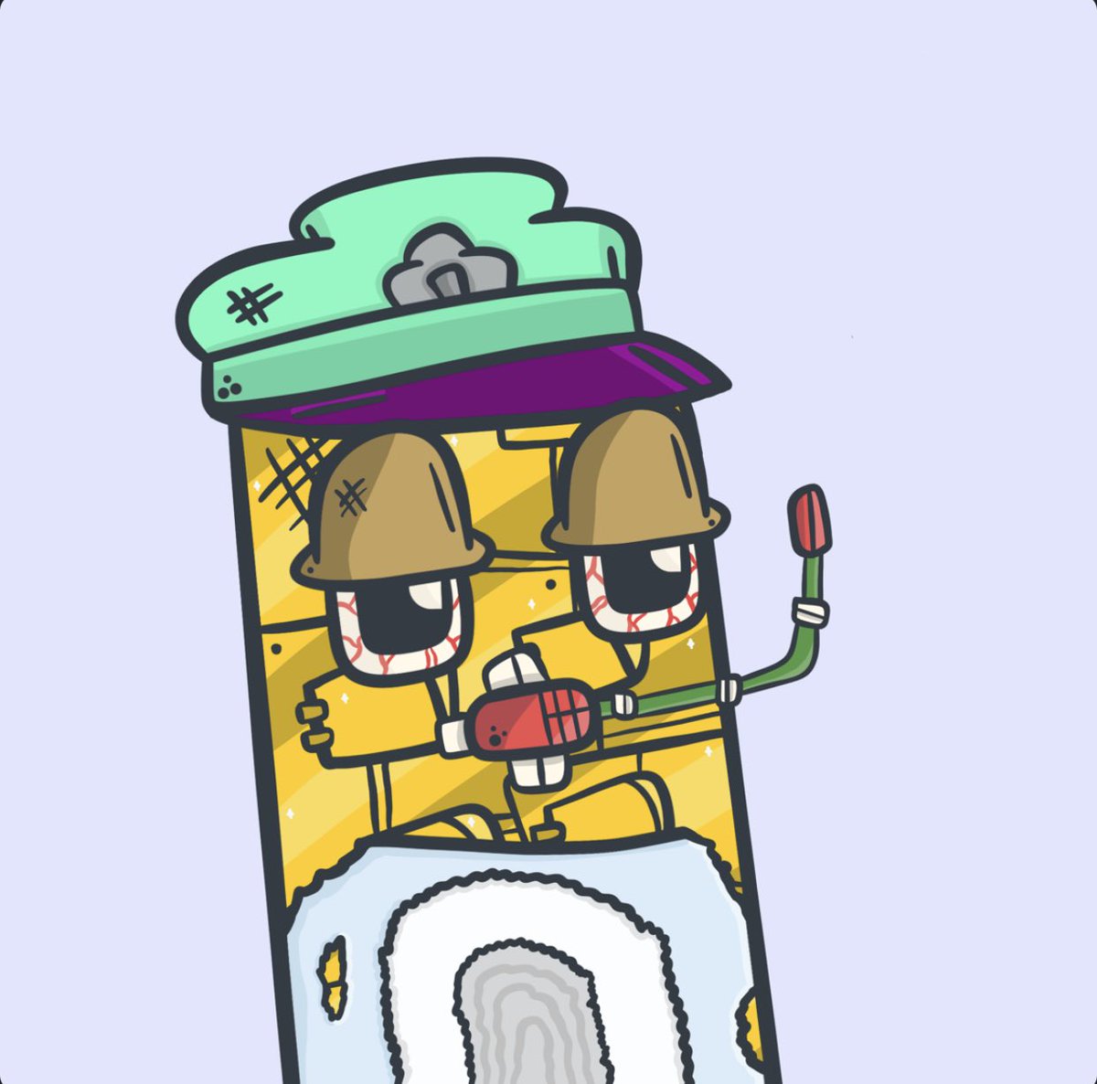 Awful Waffles 🧇 FREE MINT SOLD OUT tweet media