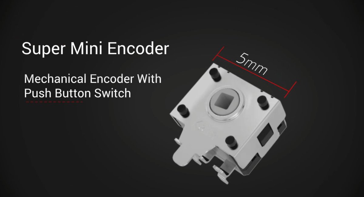 KailhSwitch's tweet photo. High quality, high standard, and innovation are always our goals.
Today, we proudly introduce our latest Super Mini Encoder for the watch crown function module.
Check the video👇
https://t.co/2EkVuuQieK
#Kailh #Kailhofficial #Encoder #Watch #Smartwatch
#Crown #Functionmodule https://t.co/vu6J3IXT5x