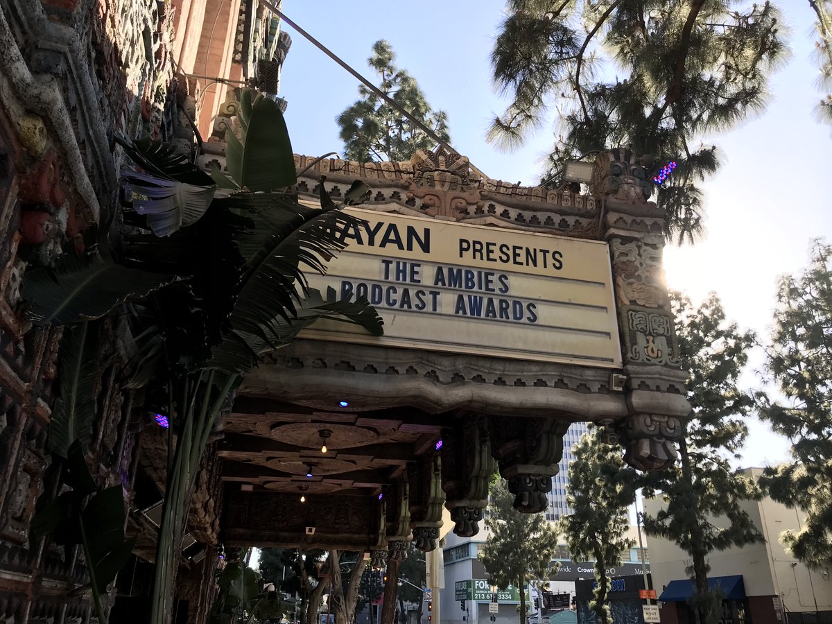 AntaeusTheatre's tweet photo. #TheAmbies tonight! Congrats to all the nominees!!🥂🎊🍾

#BestFictionPodcast #TheZipCodePlays https://t.co/cfeh7NgRln