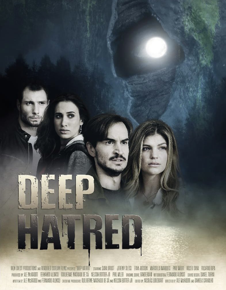 TODAY is the day! As of this moment, you can now finally see ‘DEEP HATRED,’ on Amazon Prime, Google Play, iTunes, Vudu and a variety of other streaming services. Watch me and a group of friends work to solve a threatening mystery in the middle of scenic nowhere. #deephatred