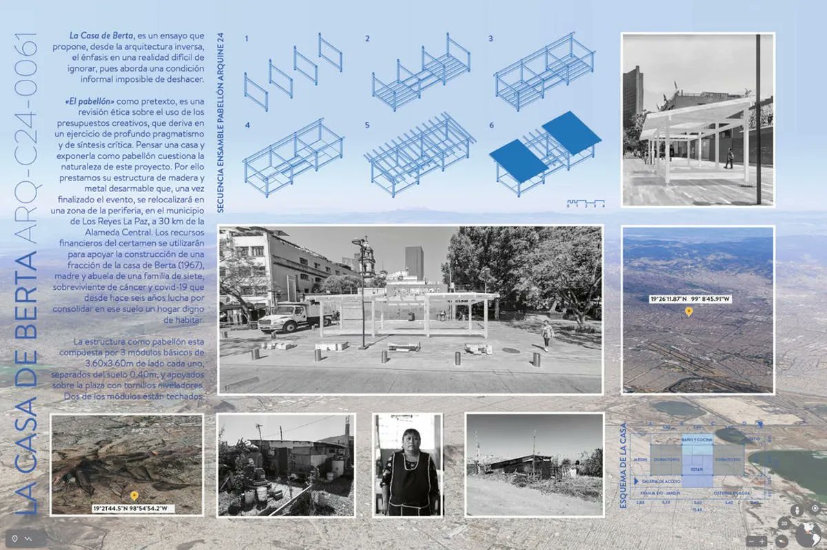 archinect's tweet photo. Winning designs for Arquine's MEXTRÓPOLI Pavilion competition bridges architecture and community in Mexico City 

https://t.co/oMChuMbR2X

@Arquine @mextropoli #MexicoCity https://t.co/11hGCHvEcb