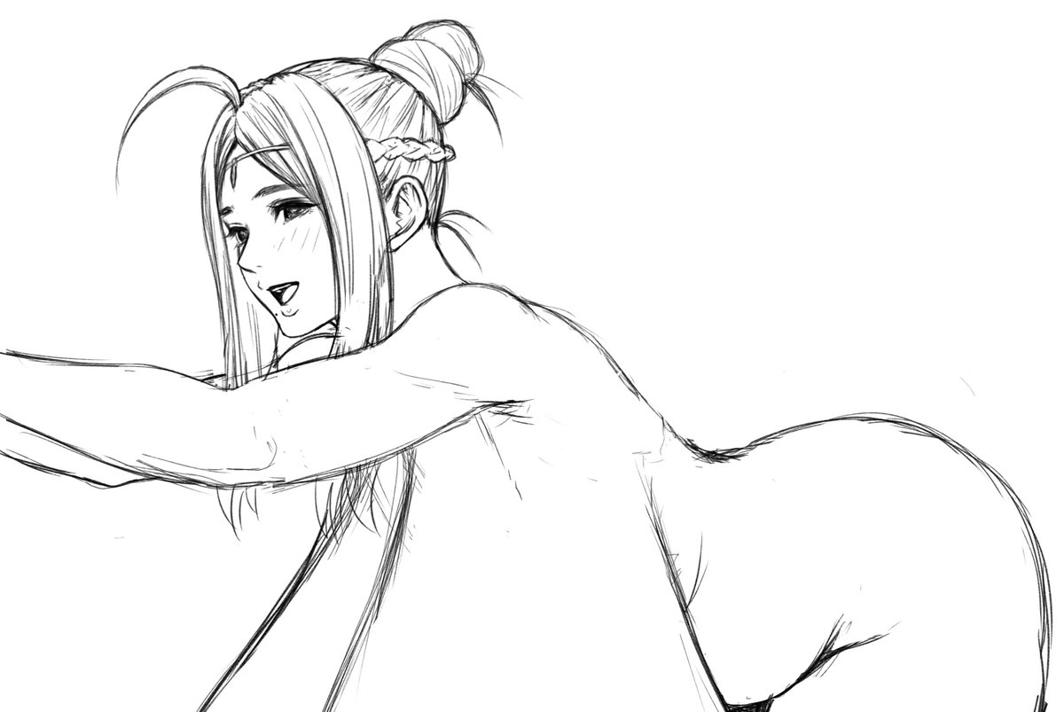 いや〜エルデンリングを堪能してたら時間が溶けましたね💧という訳で今描いてる下描きを一部晒しておきますウホッ 