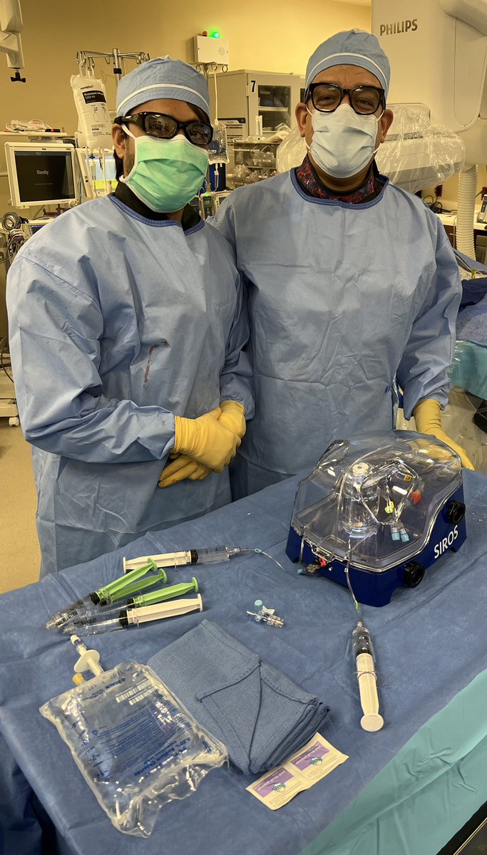 ahmed_kamel_ir's tweet image. With @DocIfti using the new @SirtexMedical delivery system Siros, first in Houston @UTHouston_IR