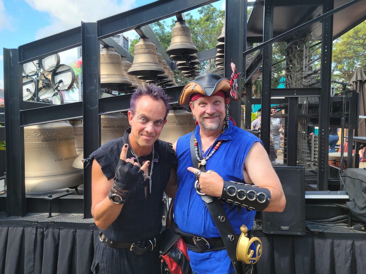 bells2go's tweet photo. I had an incredible time at The Florida Renaissance Festival!!
Thank you so so much to everyone who stopped by the show, you were all amazing 🤘
#floridarenaissancefestival #floridarenaissancefair #floridarenfair #flarenfest #flrenfest2022 #renaissancefair #carillon https://t.co/Xn8xKGqbEd