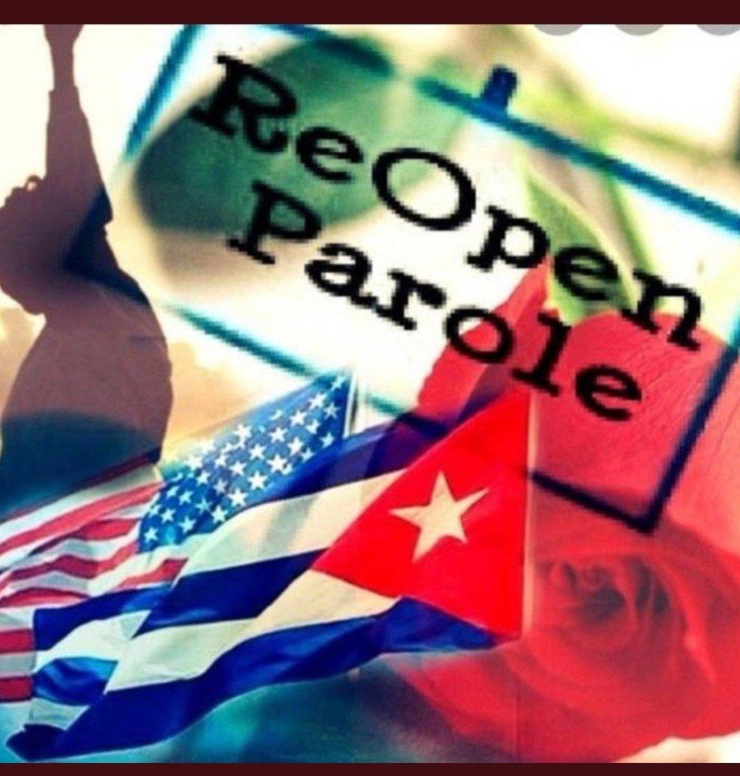 #ConsularServicesInCuba 
Restart Parole Program
Necesitamos q reanuden nuestros procesos congelados desde 2017. Categoría F4 bajo programa de Parole.
<a href="/StateDept/">Department of State</a>
<a href="/Cartajuanero/">Juan S. Gonzalez</a> 
<a href="/RepMariaSalazar/">Rep. María Elvira Salazar</a> 
<a href="/WHAAsstSecty/">Bureau of Western Hemisphere Affairs</a> 
<a href="/POTUS/">President Donald J. Trump</a>