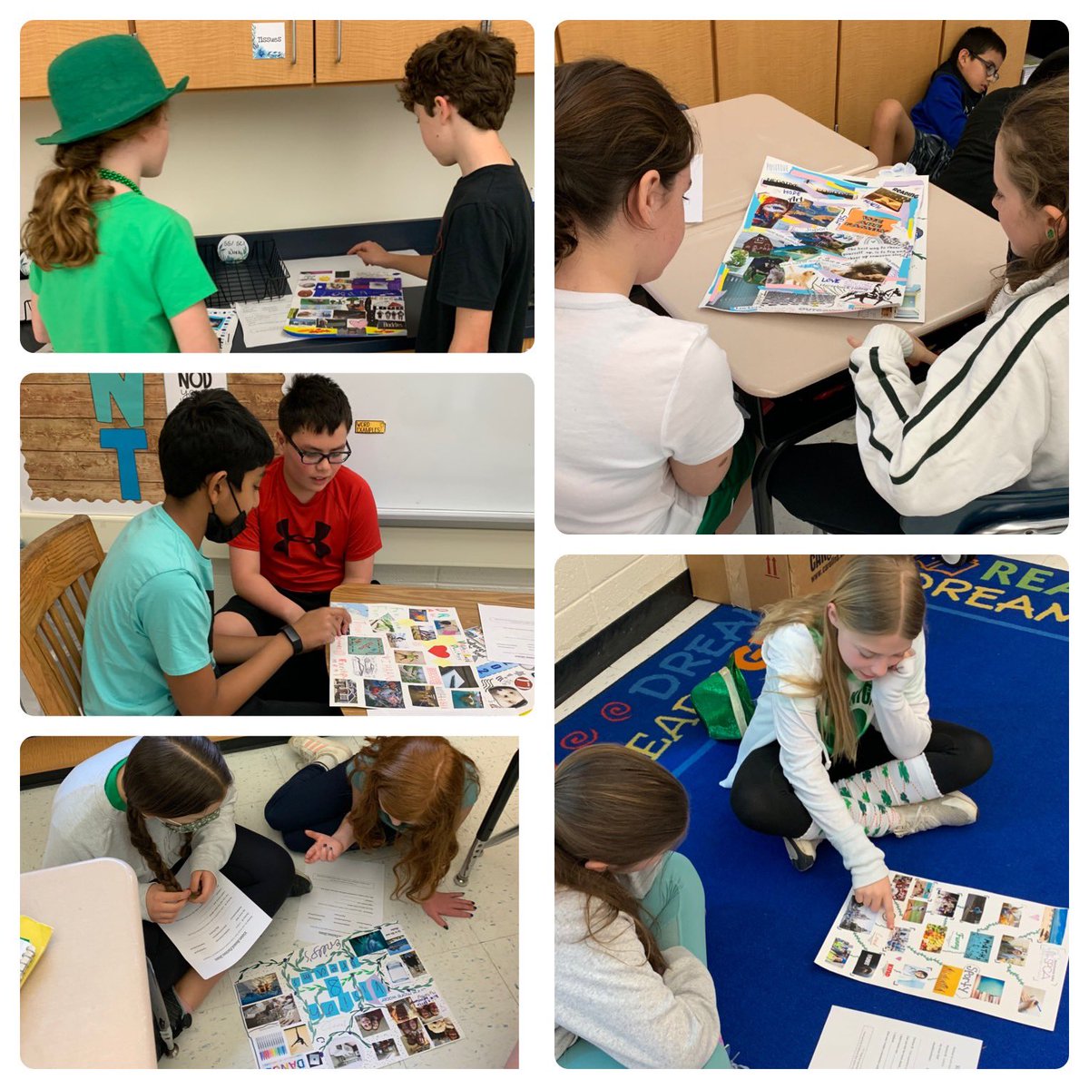Our Vision Boards are complete! These #FHEBobcats were able to share their hopes, dreams, and inspirations, while focusing on the 5 SEL competencies. Thanks <a href="/MrsGalajda/">Mrs. Galajda</a> for helping us with this awesome project! <a href="/FernHillES/">Jenni Southmayd</a>