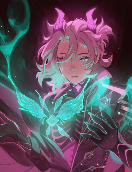 A compilation of #alberose works bc I don't have anything new and would like to share with my new followers....Hi! Hello!! 

#genshintwt #genshinImpact 