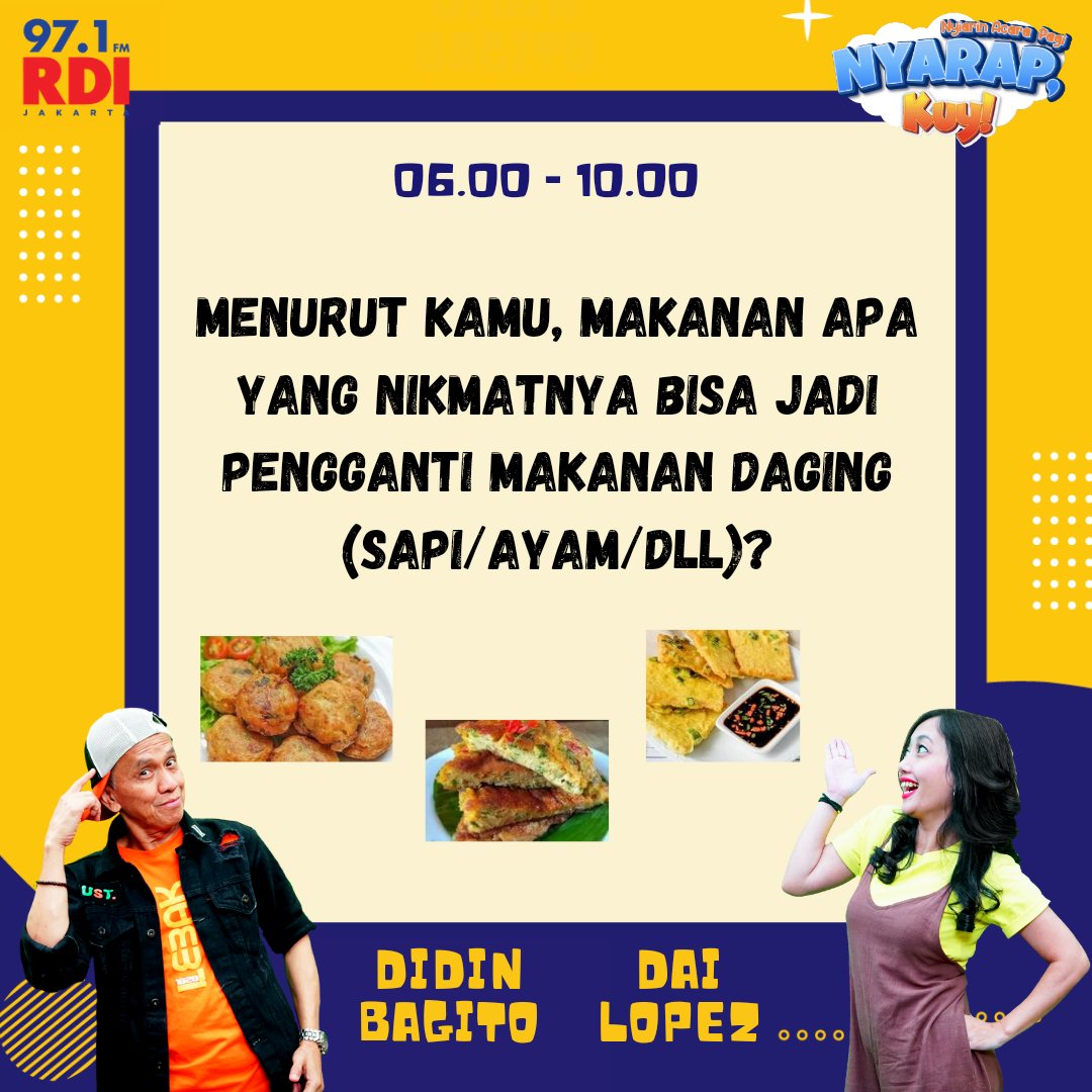 97.1 FM RADIO RDI JKT tweet media