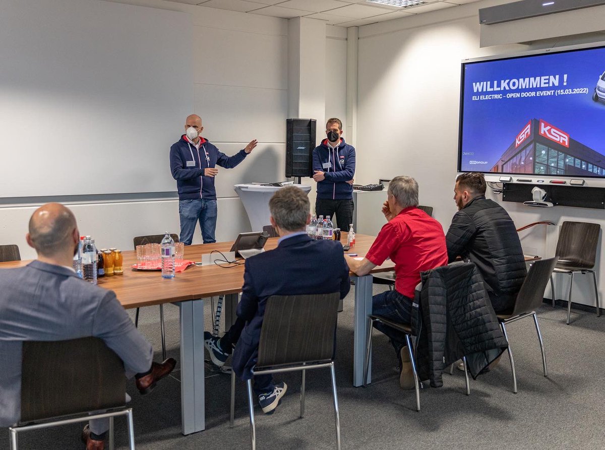 GoEliElectric's tweet image. Last Tuesday, we were excited to hold the first Eli Open Day for our dealers in Austria and Germany. 

Eli ZERO will first be available in Austria, Germany, Italy and The Netherlands. Stay tuned as we expand into more European countries and the US.⚡️

#EliElectric #MicroEV