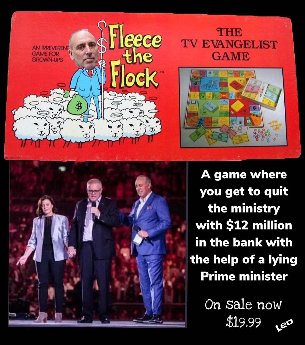 #auspol #morrison #hillsong #happyclappers #BrianHouston