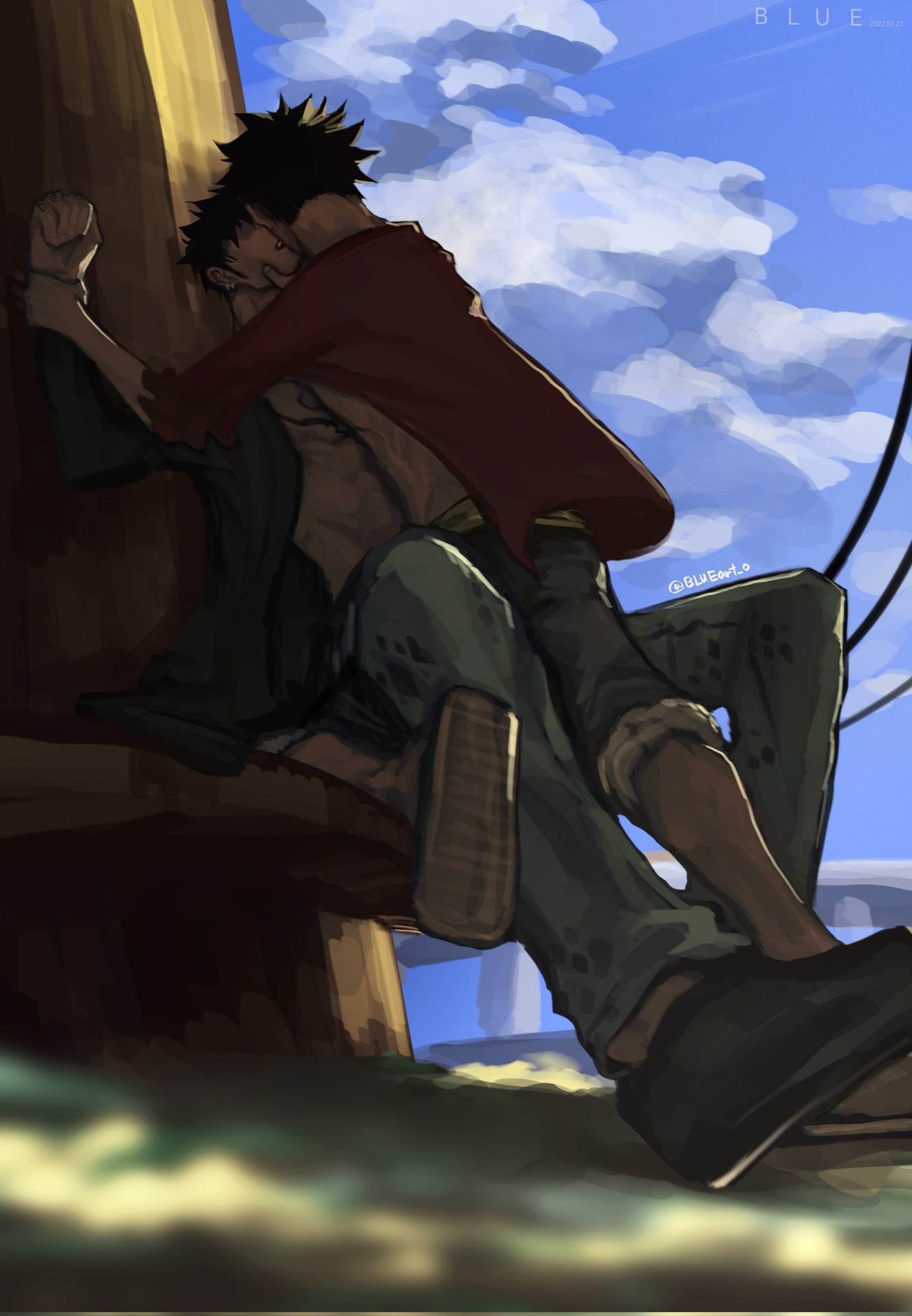 BLUE on X: Lulaw colour sketch #ルロー #lulaw t.coFl3LiE0Cye  X