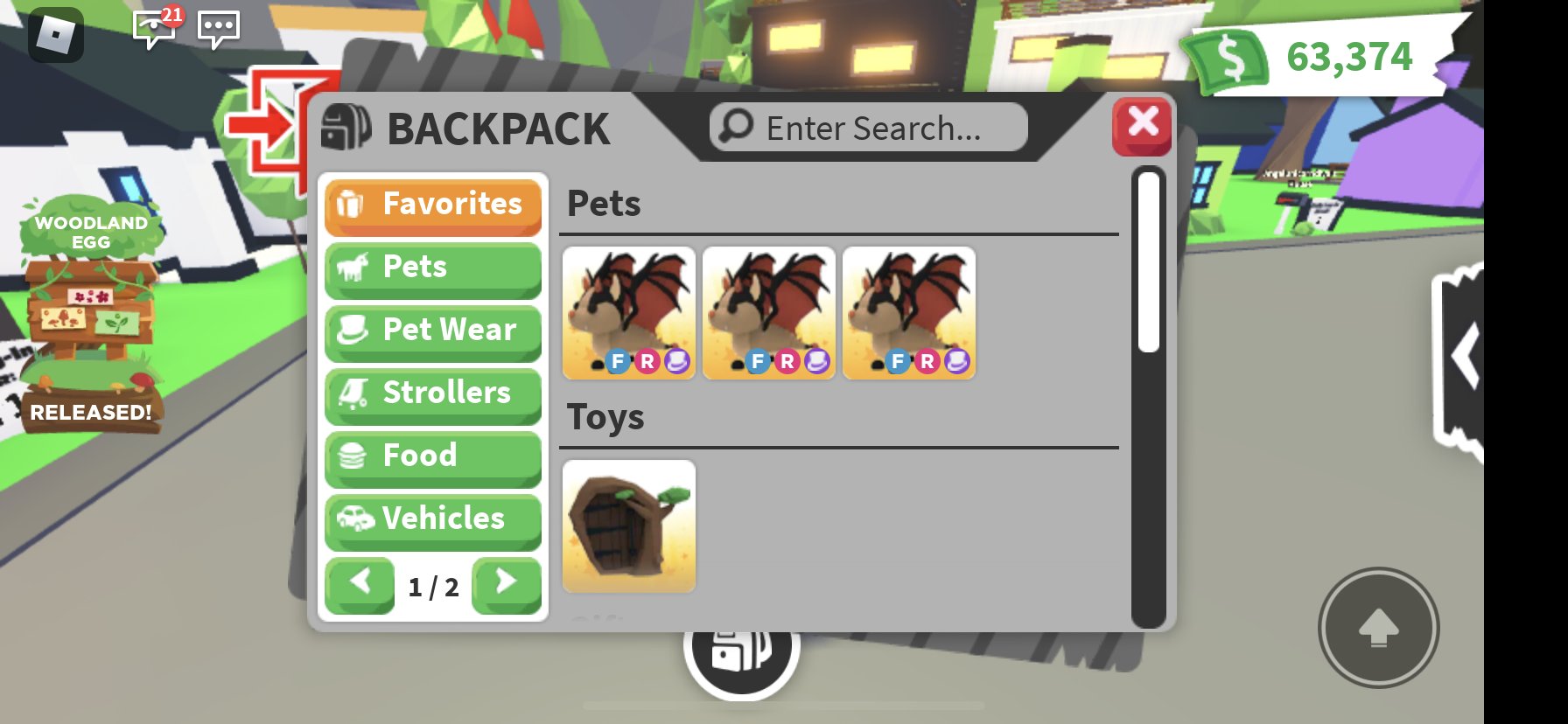 Woodland Egg, Trade Roblox Adopt Me Items