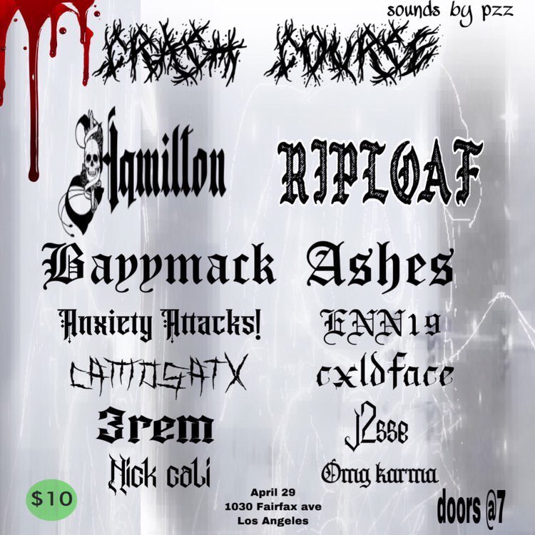 show with friends <3

eventbrite.com/e/301996909887