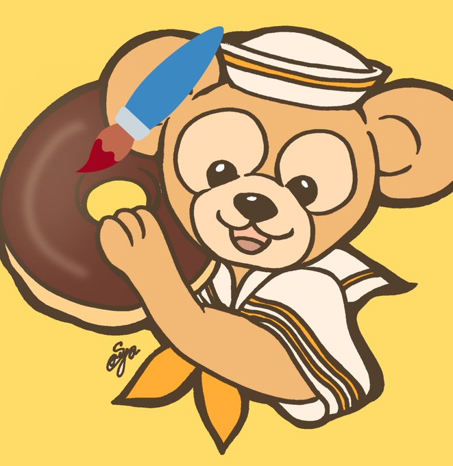 ダッフィーのtwitterイラスト検索結果