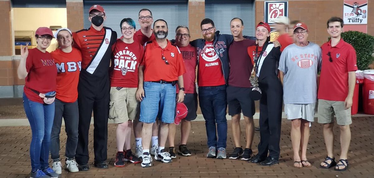 SamerIssaNC's tweet photo. @NCStateMusic #GivingPack 

Another group I’m thankful for is the brothers of Mu Beta Psi, who helped be a large part of my time here with the music department ❤️ https://t.co/cunwRzB4C3