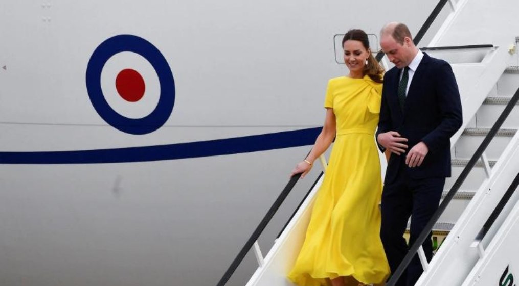 AJEnglish's tweet image. Jamaicans have rejected a visit by the duke and duchess of Cambridge, calling on the UK to apologise and pay reparations for hundreds of years of slavery aje.io/uut2kt