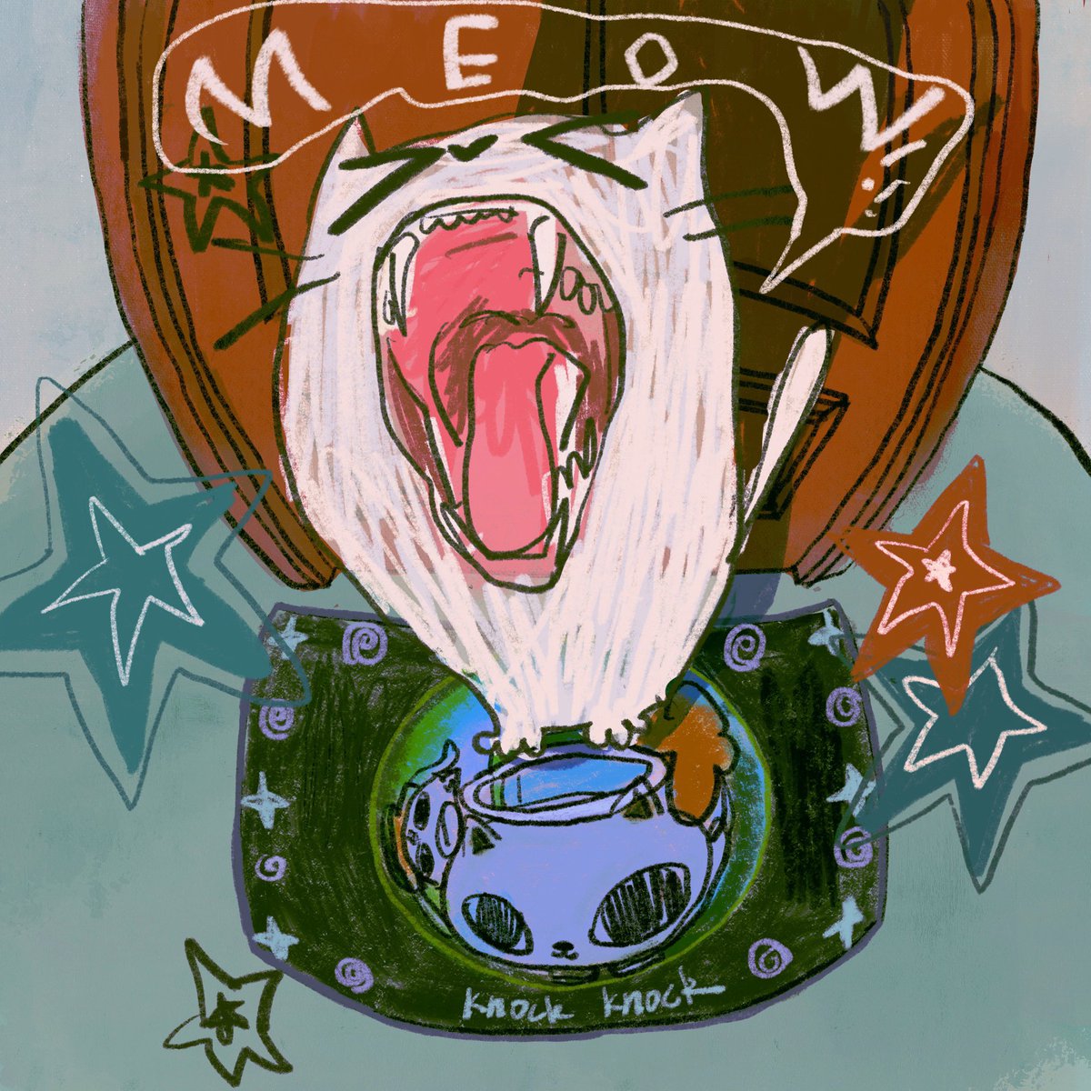 「meow 」|congmingのイラスト