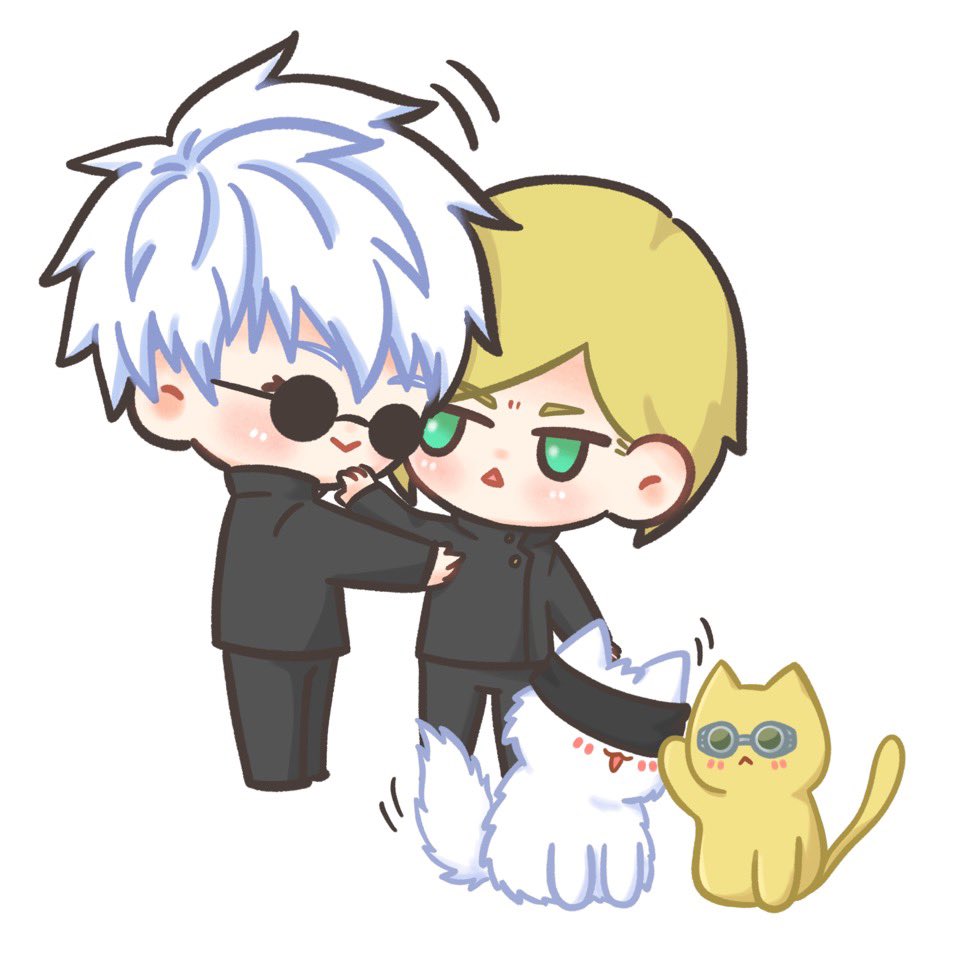 YBHGSW103Art_'s tweet photo. เหมือนกันทั้งคนทั้งแมวจริงๆด้วย 🤣 https://t.co/F6KNRClSwW