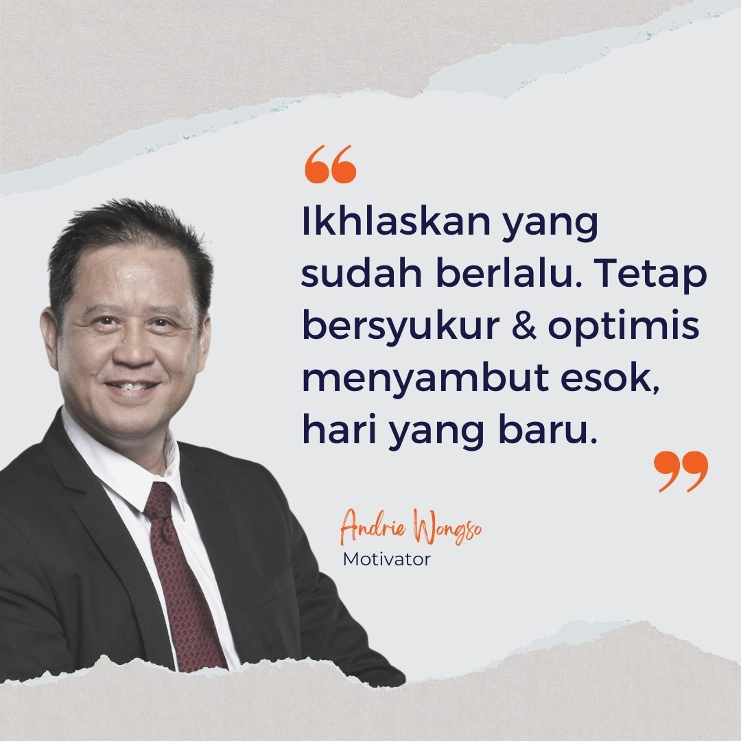 Andrie Wongso Quotes
