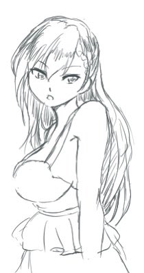 #アズレン版深夜の真剣お絵かき60分一本勝負 