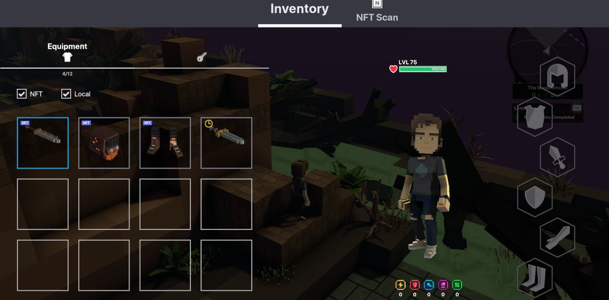 Caiobadan's tweet photo. @TheSandboxGame I just participated in the daily #SandboxAlphaS2Contest for a chance to earn up to 1,000 $SAND! Starting March 19 - Gather the equipment. Check out my screenshot below!
👇 #SandboxAlphaS2 https://t.co/RD7x6GhbVS