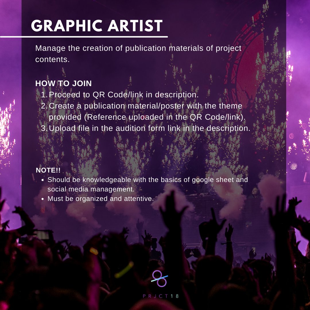 prjct18's tweet photo. A’TIN Fan Song 2022 Audition Form: https://t.co/ksySfAHgWy
Audition Requirement Demo:
Graphic Artist Folder: https://t.co/QjqTWcn9B6
@SB19Official #SB19
#ATINFanSong2022
#ATINFanProject https://t.co/22X2WyAtvb