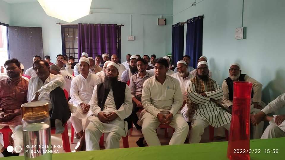 WamanCMeshram's tweet photo. कल उत्तर प्रदेश राज्य की राष्ट्रीय मुस्लिम मोर्चा के प्रमुख कार्यकर्ताओं की एक दिवसीय बैठक हुई संपन्न. इस बैठक में उत्तर प्रदेश के अलग-अलग जिलों से मुस्लिम कार्यकर्ता शामिल हुए. https://t.co/5e7RqUepLh