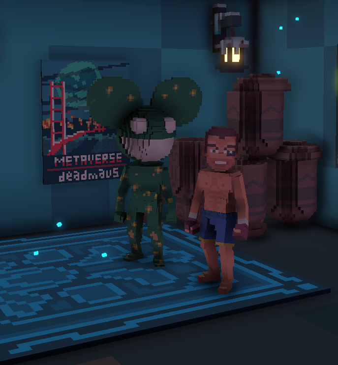 AdamaPaull's tweet photo. @TheSandboxGame @deadmau5 I just participated in the daily #SandboxAlphaS2Contest for a chance to earn up to 1,000 $SAND! Starting March 17 - Selfie with Deadmau5. Check out my screenshot below!
👇 #SandboxAlphaS2 https://t.co/g5swbCwgin
