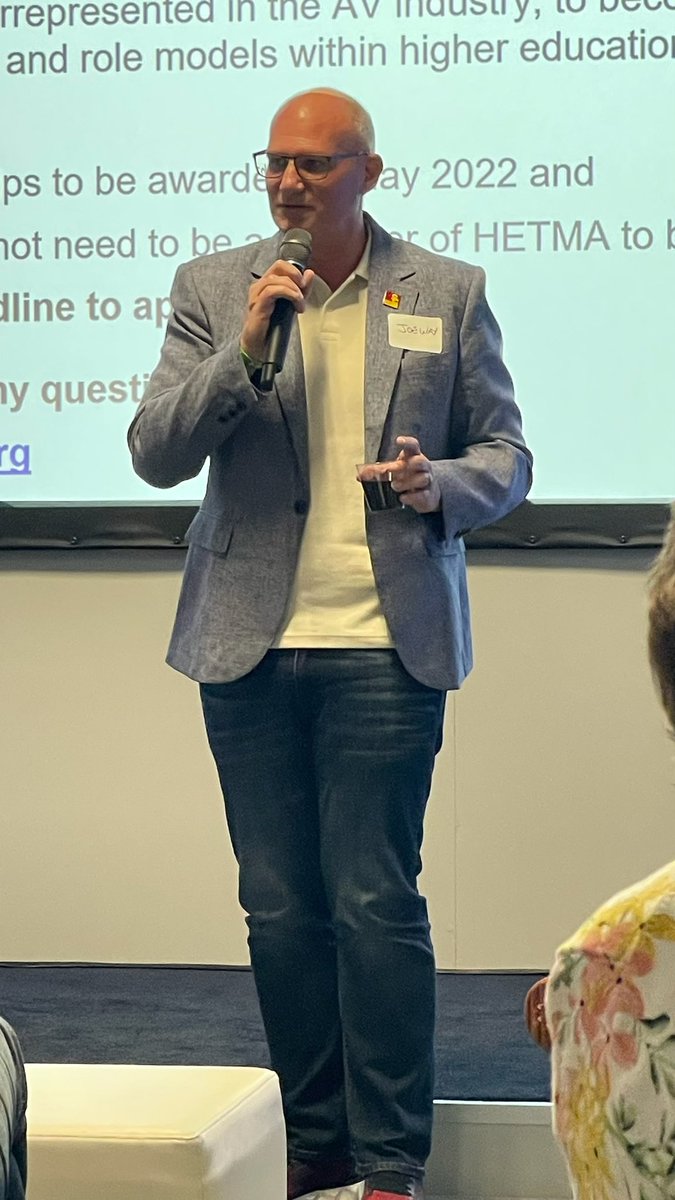 HETMA_org's tweet image. Thank you @AVIXAWomen for allowing us a few minutes tonight to share about the #PrismScholarship in support of our great #AV women &amp;amp; underrepresented professionals. Be sure to share &amp;amp; apply today: docs.google.com/forms/d/e/1FAI…
#AVIXAWomen #highered #edtech #avtweeps #higheredav @avixa