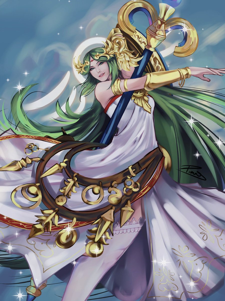 My fav Palutena art I’ve made for #TenYearsOfUprising !! 💖