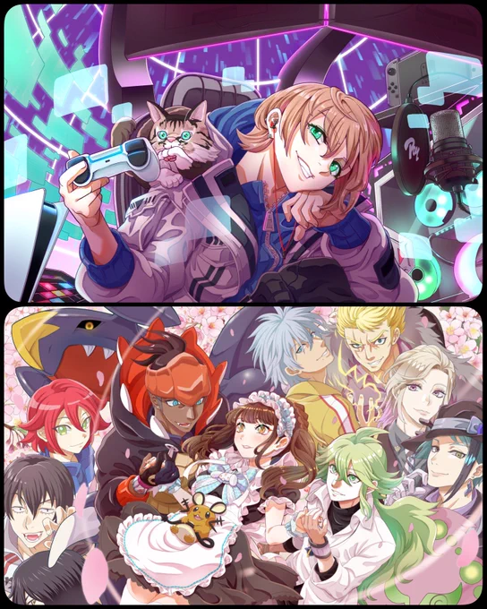 #去年の今頃どんな絵を描いていましたか
まだ1年しか経ってないのか…5年前くらいに感じる😌 