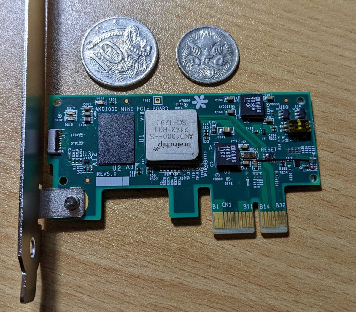 EuclideanVortex's tweet photo. When your PC has the same number of neuromorphic processors as the T-800 Terminator...

#neuromorphic #spikingneuralnetwork

@katinamichael @lexfridman @BrainChip_inc @ID_AA_Carmack @elonmusk https://t.co/S4o1BGGt7T