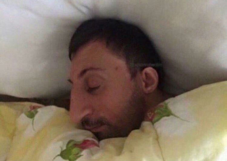 спящий таджик