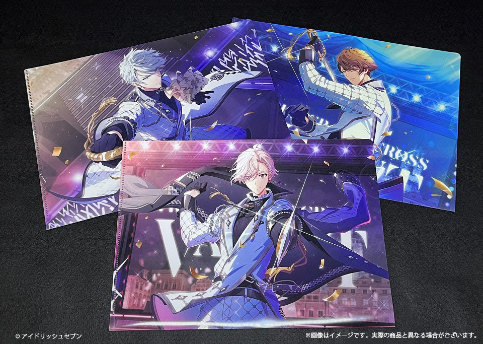 アイナナ TRIGGER インドー LIVE CROSS VALIANT クリアファイル アイナナ TRIGGER インドー LIVE CROSS VALIANT クリアファイル