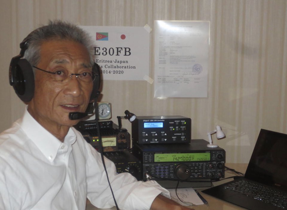 HK3W's tweet photo. Y. Zorro Miyazawa, JH1AJT from Naka, Kanagawa, Japan passed away 22 March 2022. https://t.co/gHbisPeAUN