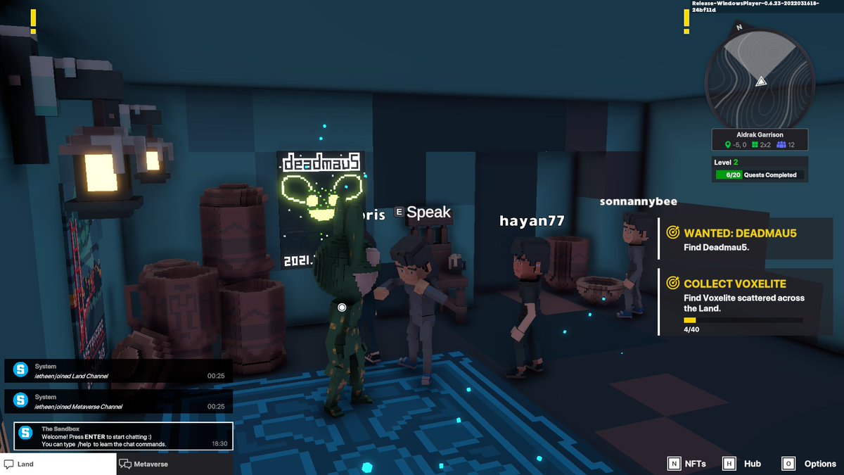 ietheen2's tweet photo. @TheSandboxGame @deadmau5 I just participated in the daily #SandboxAlphaS2Contest for a chance to earn up to 1,000 $SAND! Starting March 17 - Selfie with Deadmau5. Check out my screenshot below!
👇 #SandboxAlphaS2 https://t.co/6isatjRkml