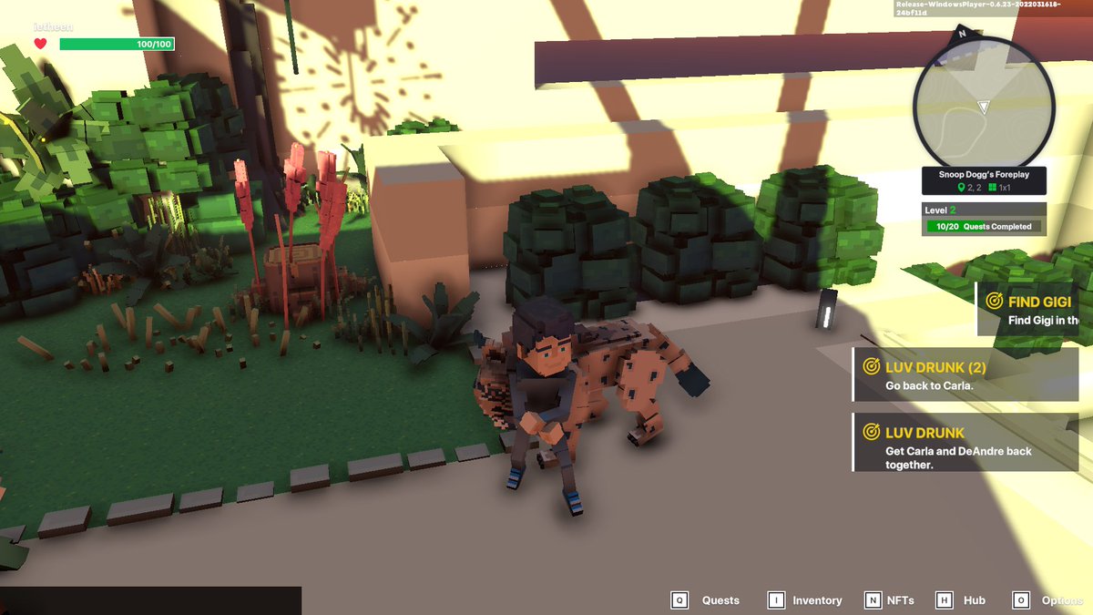 ietheen2's tweet photo. @TheSandboxGame I just participated in the daily #SandboxAlphaS2Contest for a chance to earn up to 1,000 $SAND! Starting March 21 - Find Martha in the Snoop Dogg Mansion. Check out my screenshot below!
👇 #SandboxAlphaS2 https://t.co/bsjLNGf42x