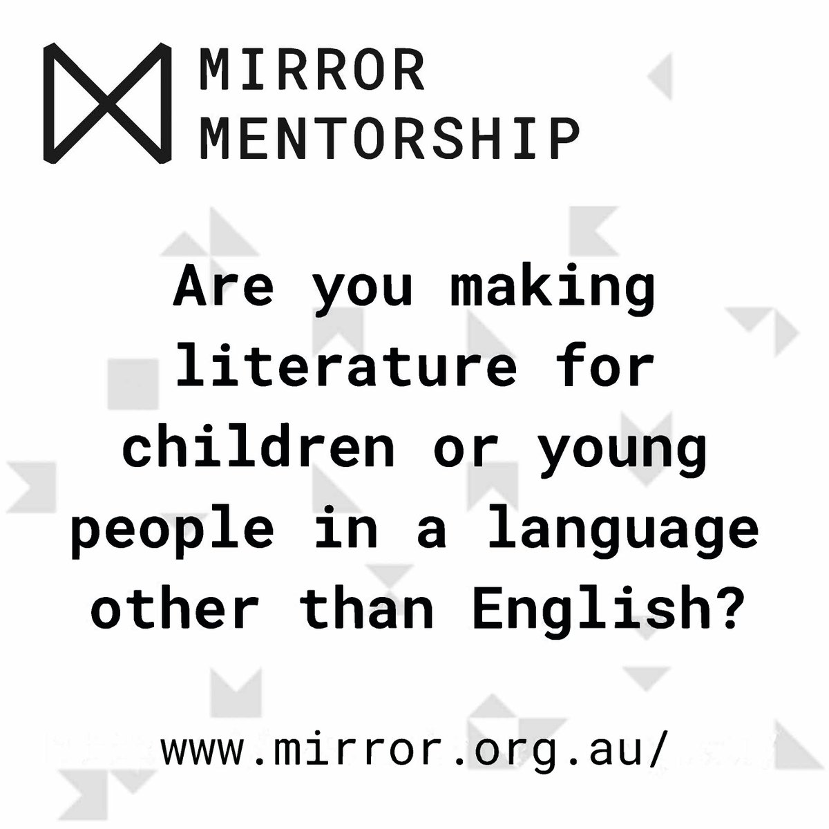 thinkdotank's tweet image. ⚡💪 Today, with @scribepub we are proud to announce MIRROR, a program to diversify #ozkidslit.

To apply: mirror.org.au
💫 If you are a writer; illustrator; or translator for kids/YA in languages other than English, apply. 

Supported by @AusCouncilArts