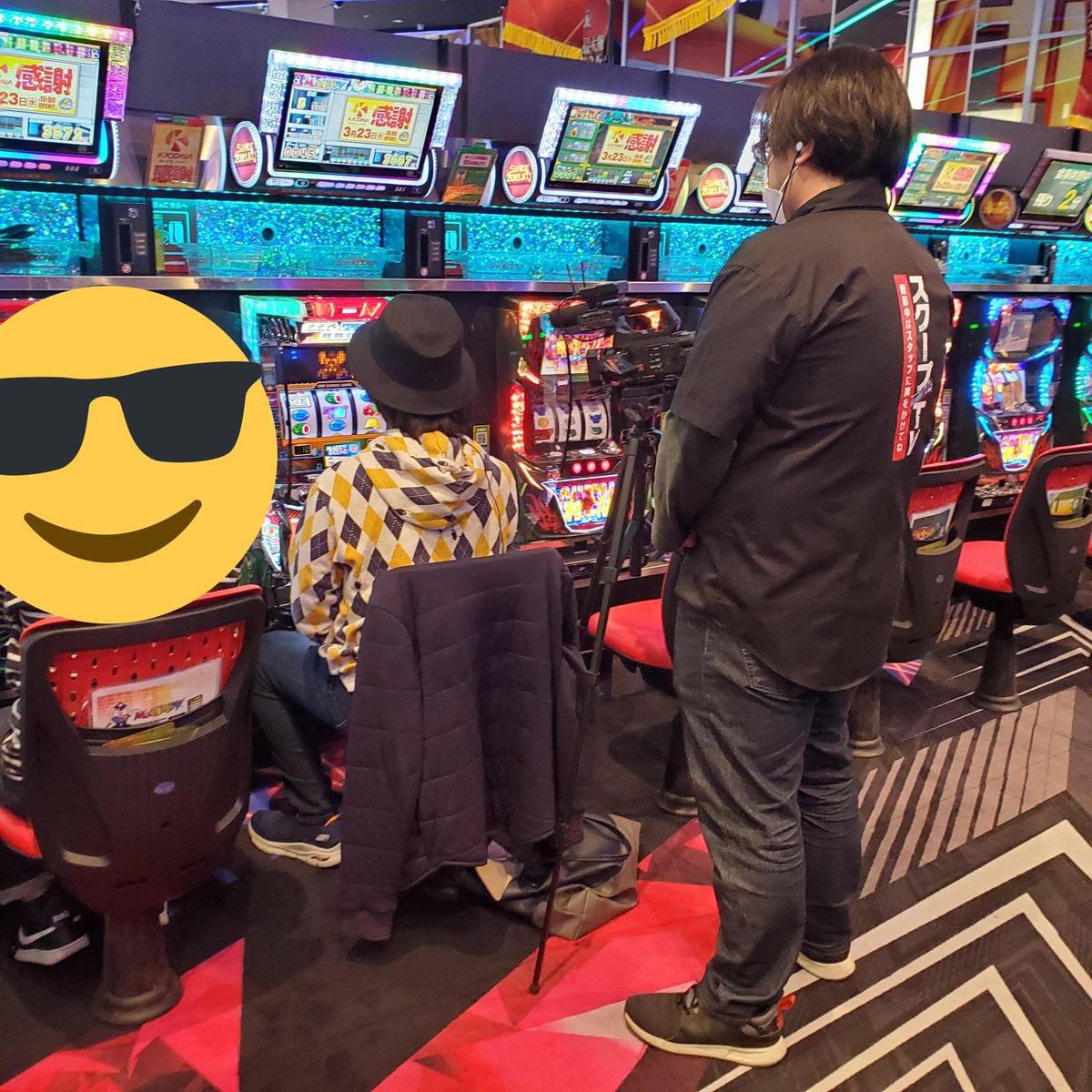 pt_going_steady's tweet photo. パチンコしにきたら寺井一択さんがいてた！！
今日は勝てそう！！ https://t.co/caMUCFV6pv
