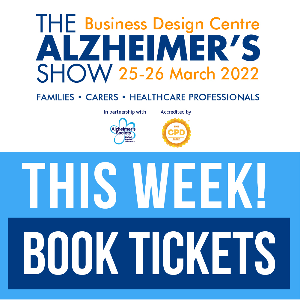 AlzheimersShow's tweet image. Find hundreds of practical ideas and new solutions from #dementia and #care specialists at The Alzheimer&apos;s Show this Fri 25 &amp;amp; Sat 26. Friendly, helpful and ready to answer your questions. Come along and meet them. Tickets available online and on the door! bit.ly/3ru2idu