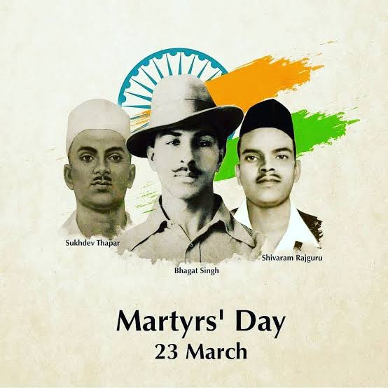 For Fake Bhakt's..

⬇️ Here's the real Desh Bhakt's who sacrificed their life for country, not at all for religion...

Bhagat Singh🔥 Rajguru 🔥Sukhdev 🔥
#MartyrsDay2022  #ShaeedDiwas