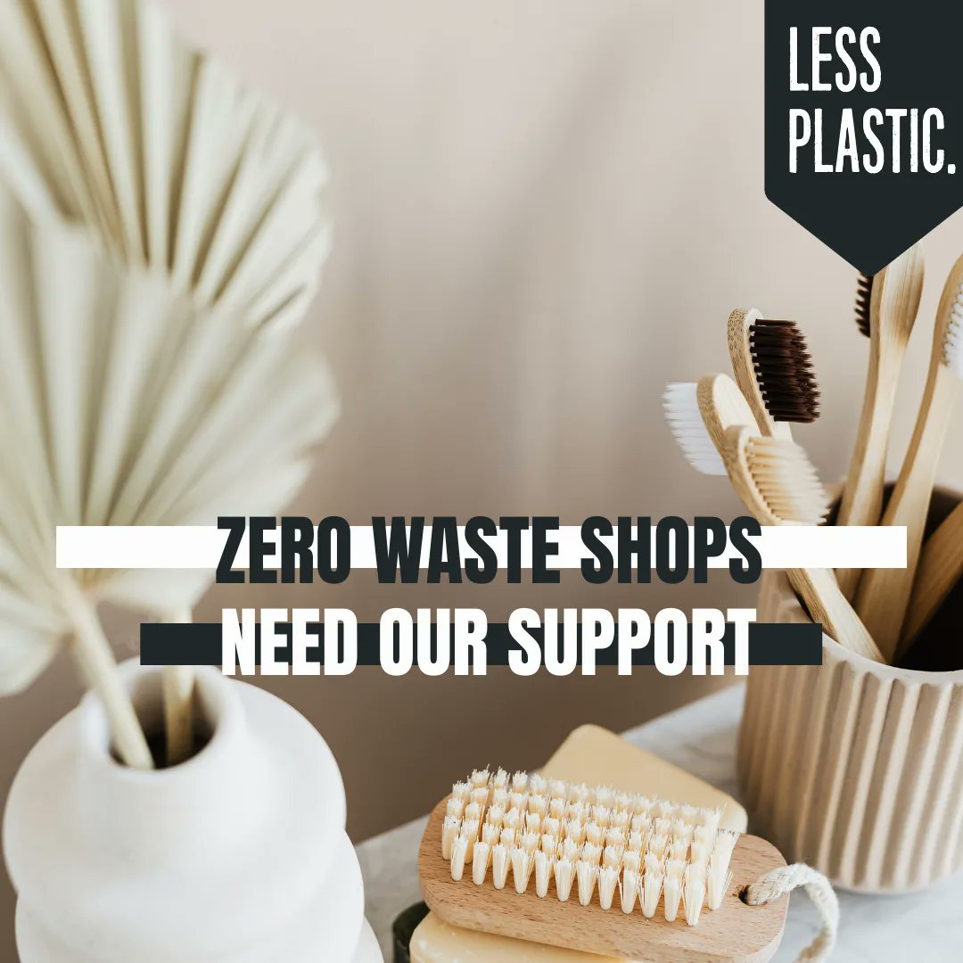 #Covid19 has hit #zerowaste shops hard. But they're at the forefront of the #plasticfree revolution & we need them to keep up the good work! 🙏 So grab loose coffee beans, refillable peanut butter or washing up liquid from your local zerowaste shop to show your support 💜 ❤️