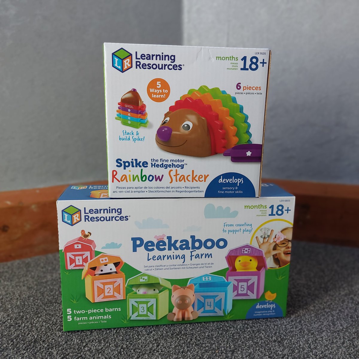 Wanting a toy that can help with your little ones Fine Motor Skills? Head to my blog post to read all about these 2 amazing toys from <a href="/LRUK/">Learning Resources UK</a> 
lilyslittlelearners.com/2022/03/learni…