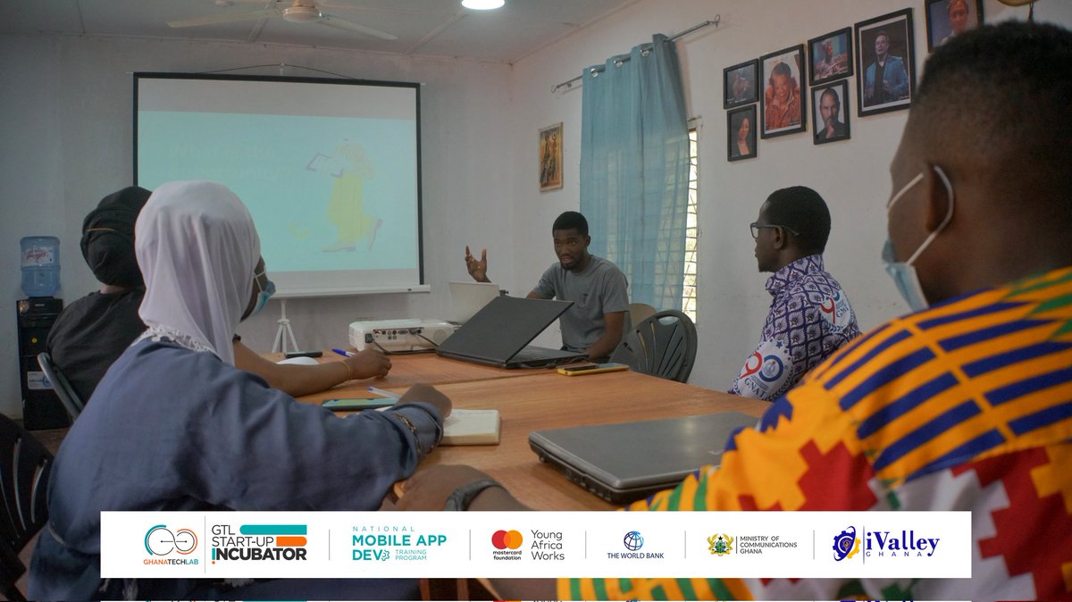 iValleyGhana's tweet photo. 𝗜𝗻𝗰𝘂𝗯𝗮𝘁𝗶𝗼𝗻 𝗪𝗲𝗲𝗸 𝟵
Yesterday, our incubatees had a breakfast meeting with with Mr. Nkabe Raphael, founder of @wiredtutor, who shared useful tips and hacks on how to be investor ready, and how to position yourself as a startup to attract investors. https://t.co/p8yvCsDLTw