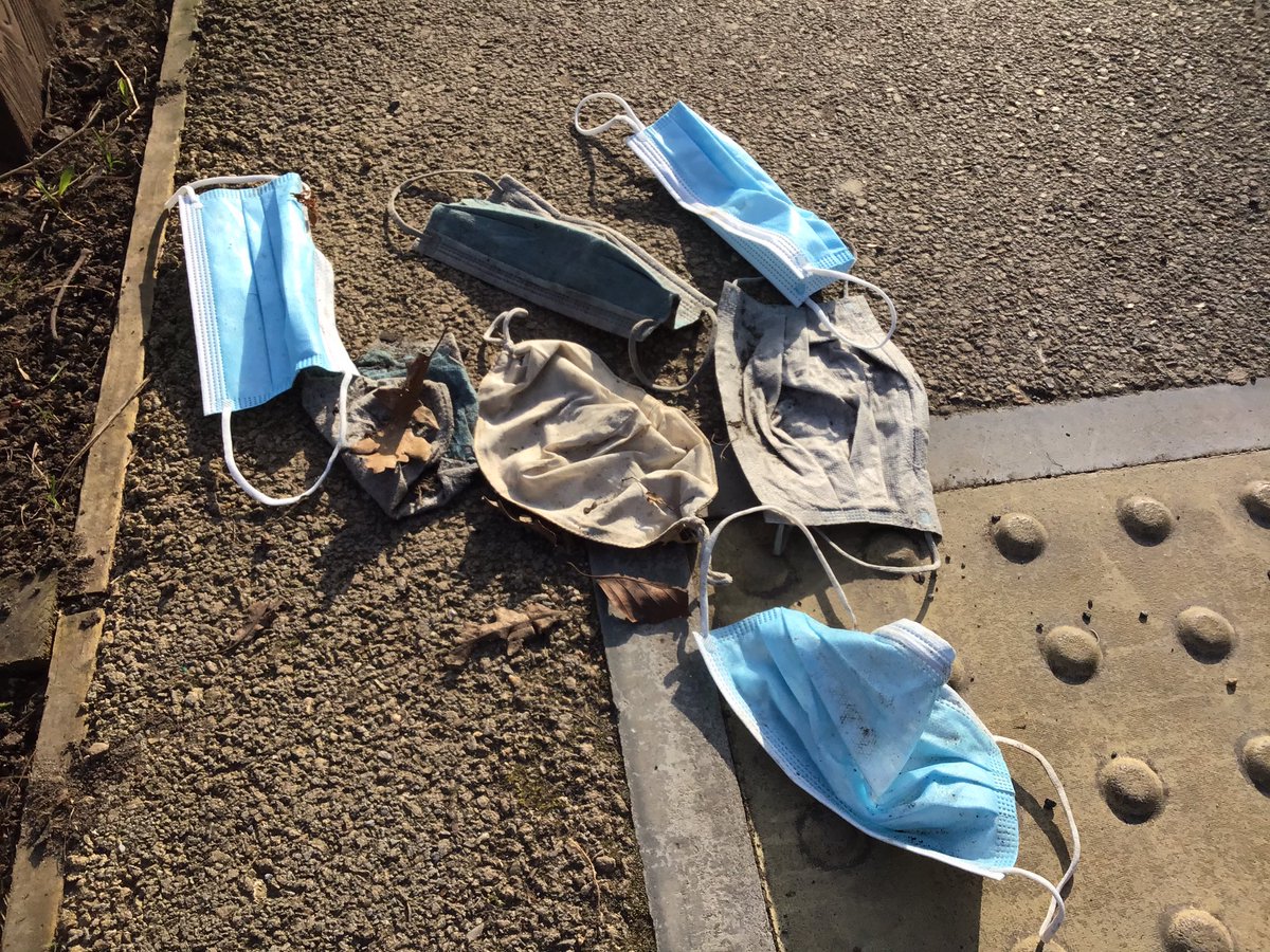 nspugh's tweet image. 👆

100m covid mask pick up…

Walking to work through Sophia Gardens #Cardiff amongst all of the other litter &amp;amp; valuable resources, in a nature #ClimateCrisis

@TidyRiverside @Keep_Wales_Tidy 

#RefuseReduceReuse isn’t time we joined these dots for #ClimateActionNow?