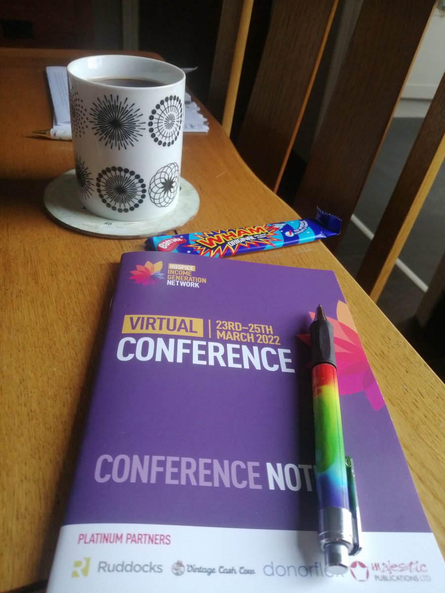 JosieBeanFowler's tweet photo. Black coffee and I've levelled up my biscuit for a Wham bar, ready for @HospiceIGNet Conference this morning! https://t.co/niynDEsPgy